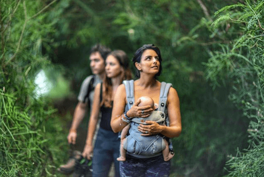 Pero las vacaciones familiares por la selva y las montañas, también incluyeron el viaje en bote del cual el actor compartió sus instantáneas.