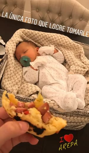 El día que mamá tenía planes de hacer con Gael toda una sesión de fotos, el pequeño no tenía ganas de cooperar.