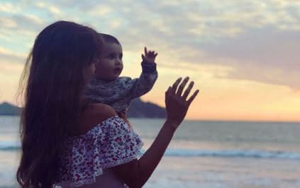 En sus redes sociales la actriz ha dejado en evidencia el cumplimiento de lo dicho ante la emisión televisiva, ya que en días pasados Michelle compartió algunas imágenes en compañía de su ahora exesposo.