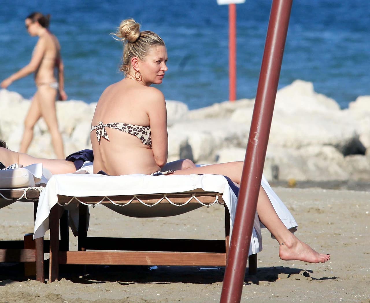 Y mostró todas las curvas de su figura.