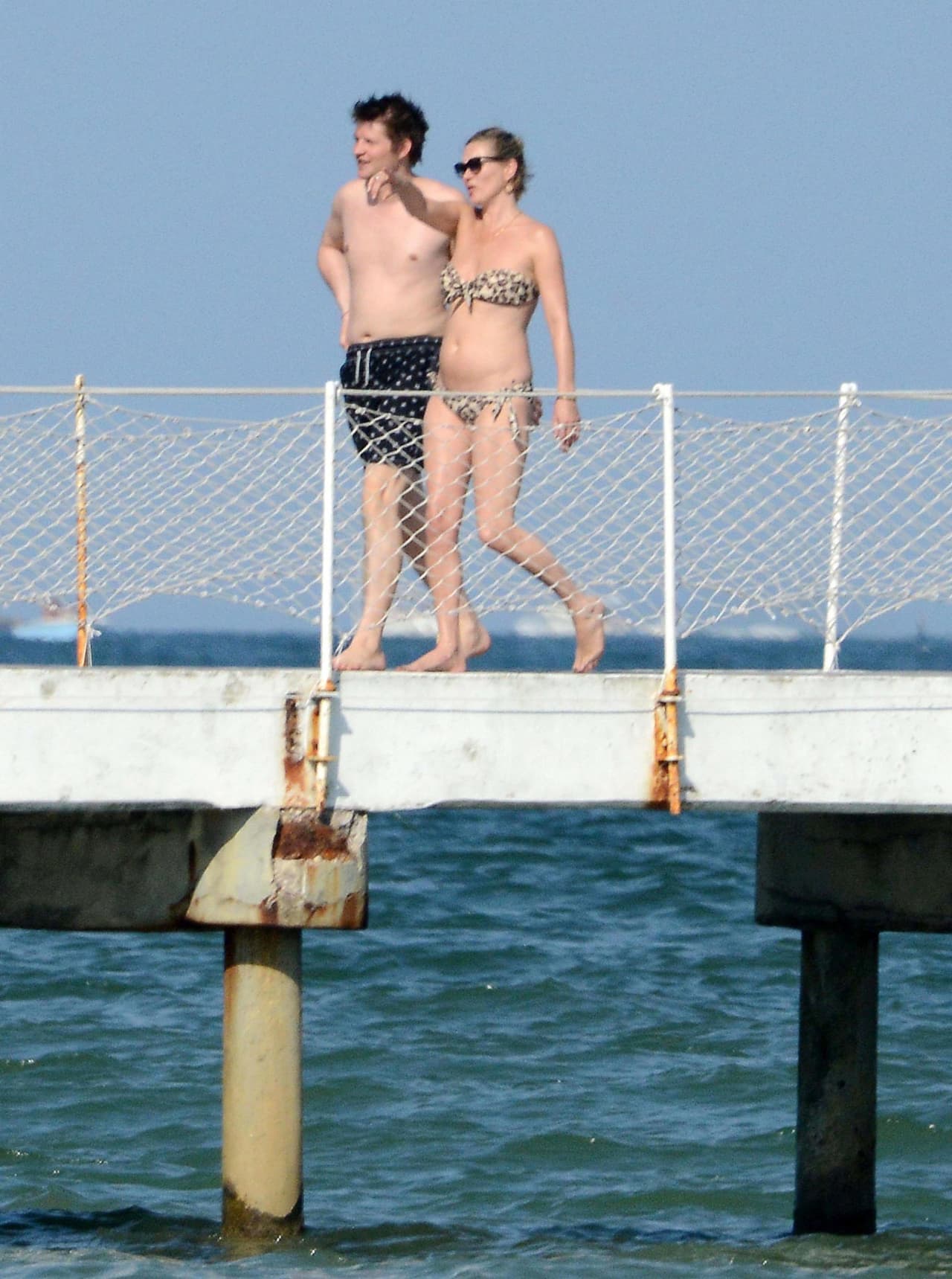 Pero se le ve relajada y feliz junto a su novio Nikolai von Bismarck.