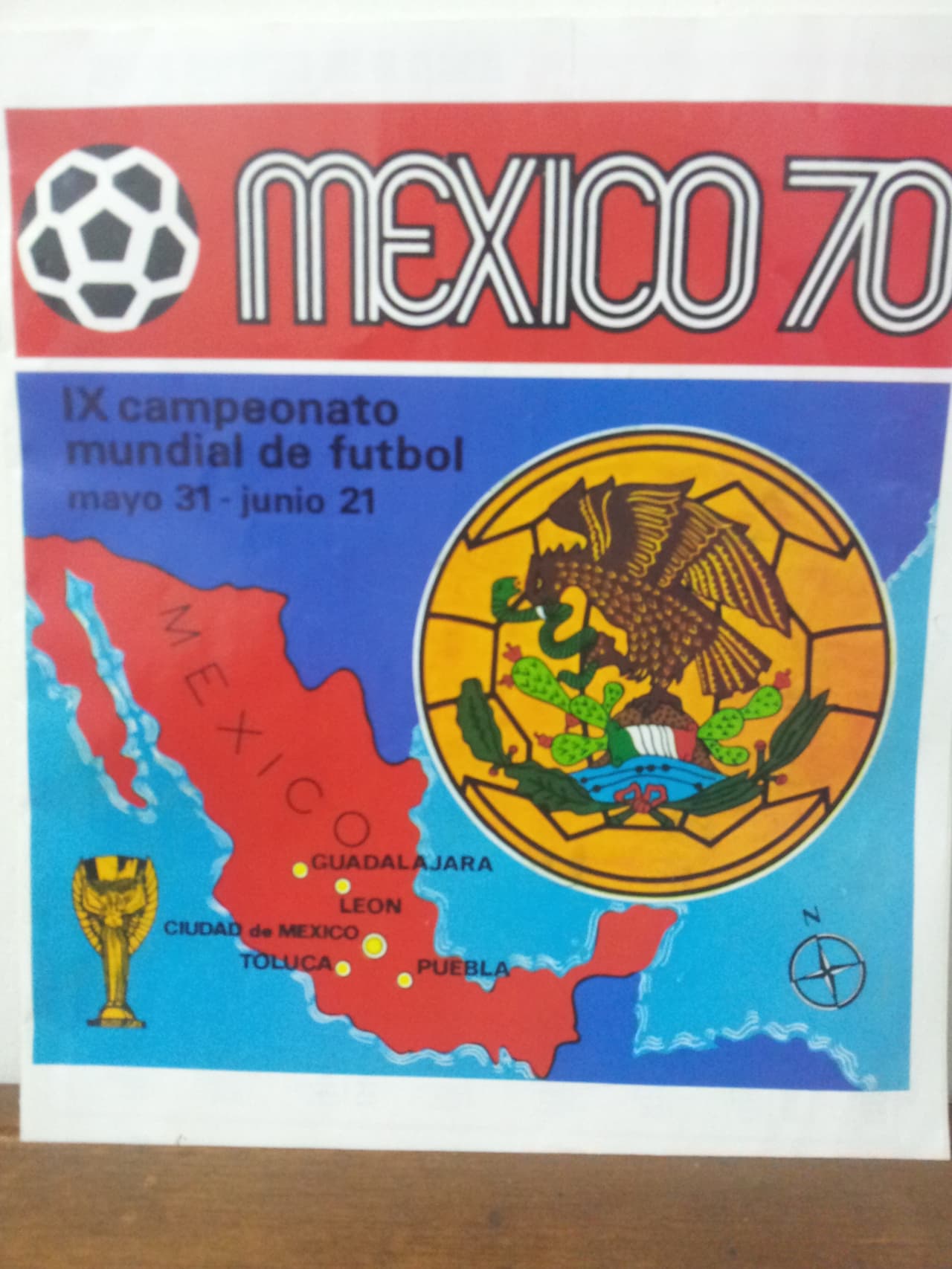 Fue para México 70, que Panini lanzó el primer álbum de estampas de una Copa del Mundo.