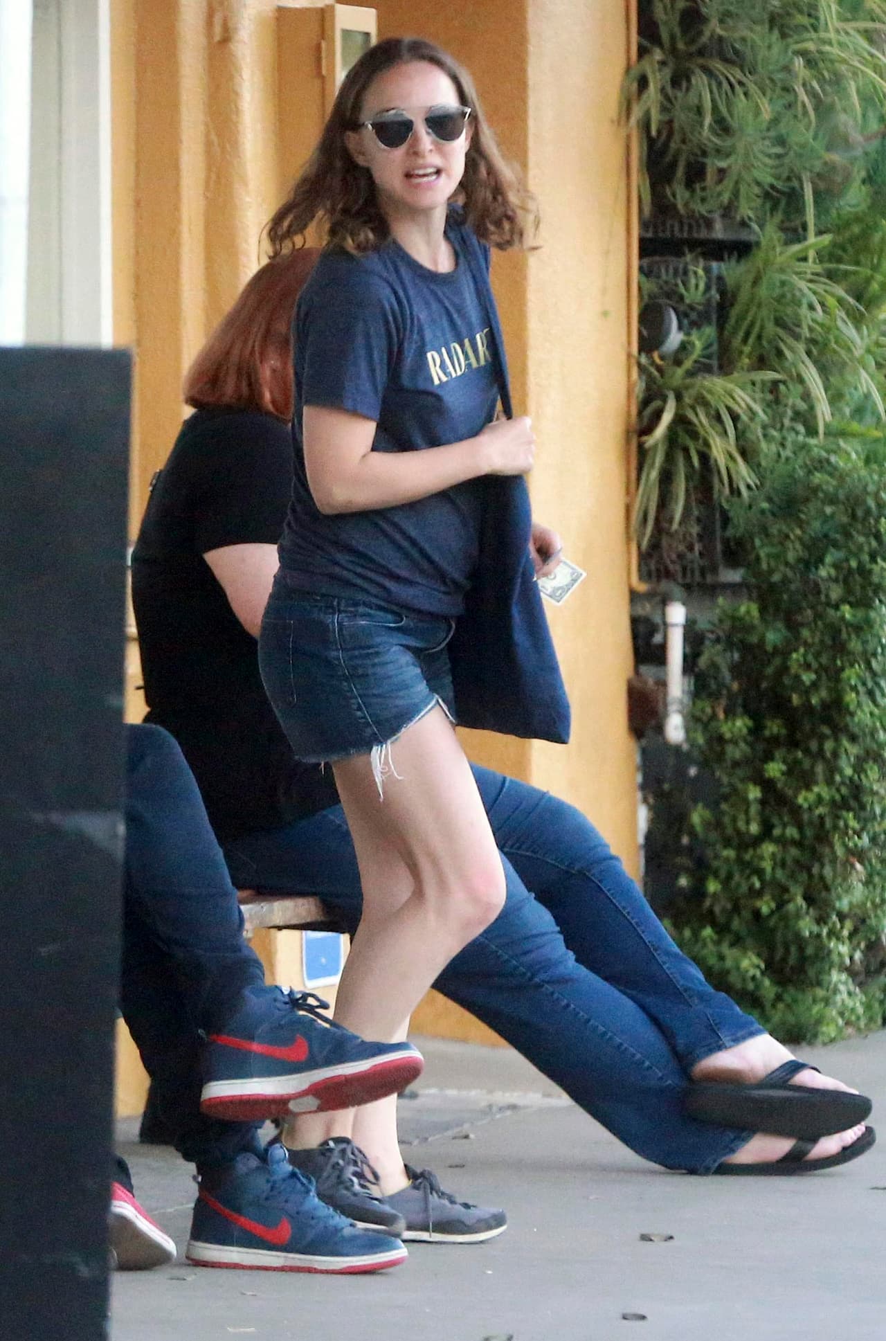 De inmediato notaron la pancita de la actriz.