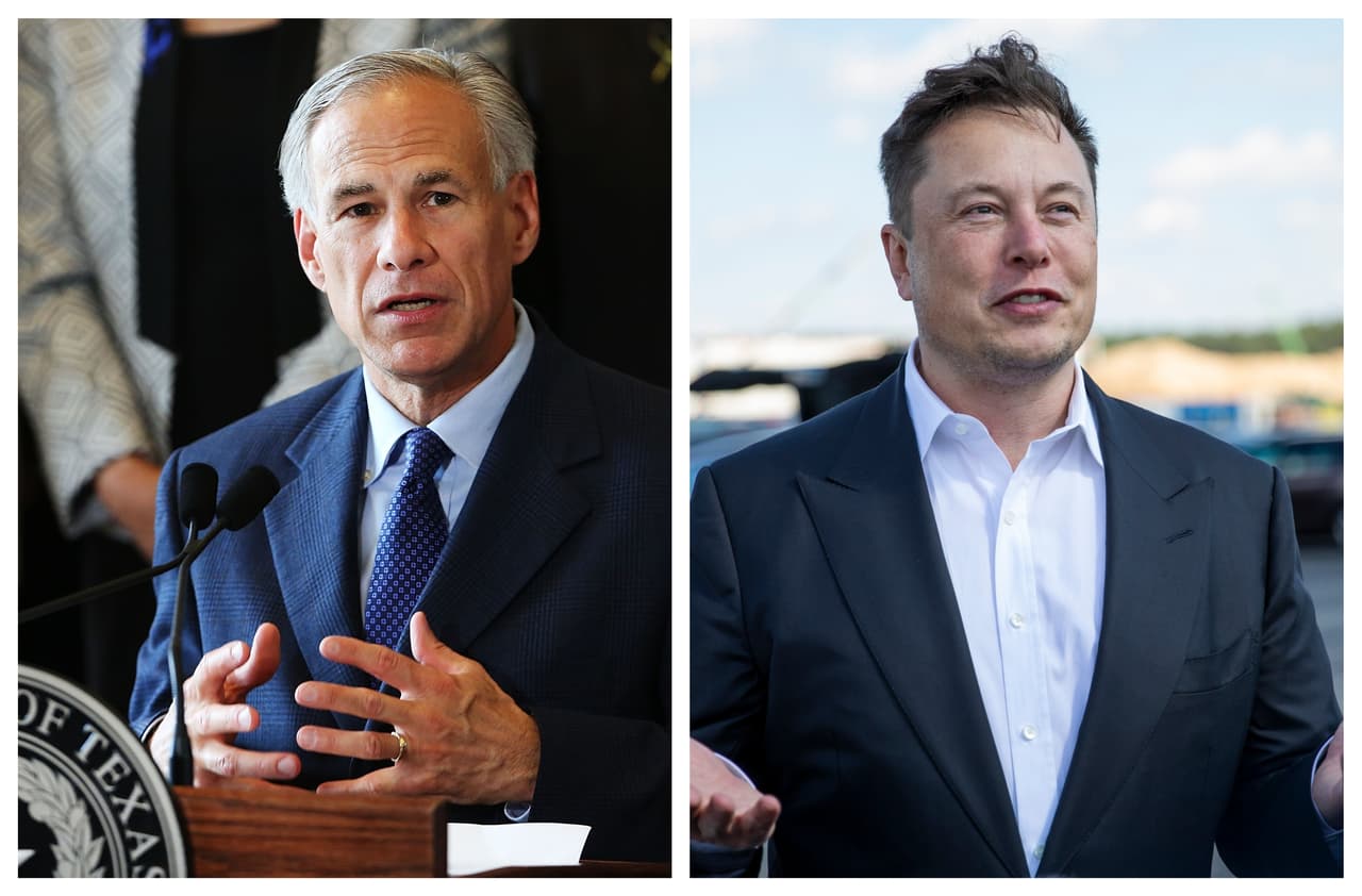 Gobernador de Texas dice que a Elon Musk le gustan las políticas del estado y así le responde el empresario
