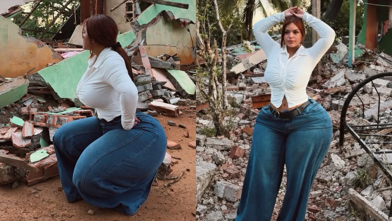 'Influencer' es criticada por posar en zonas afectadas por sismo en Panamá: ella se defiende