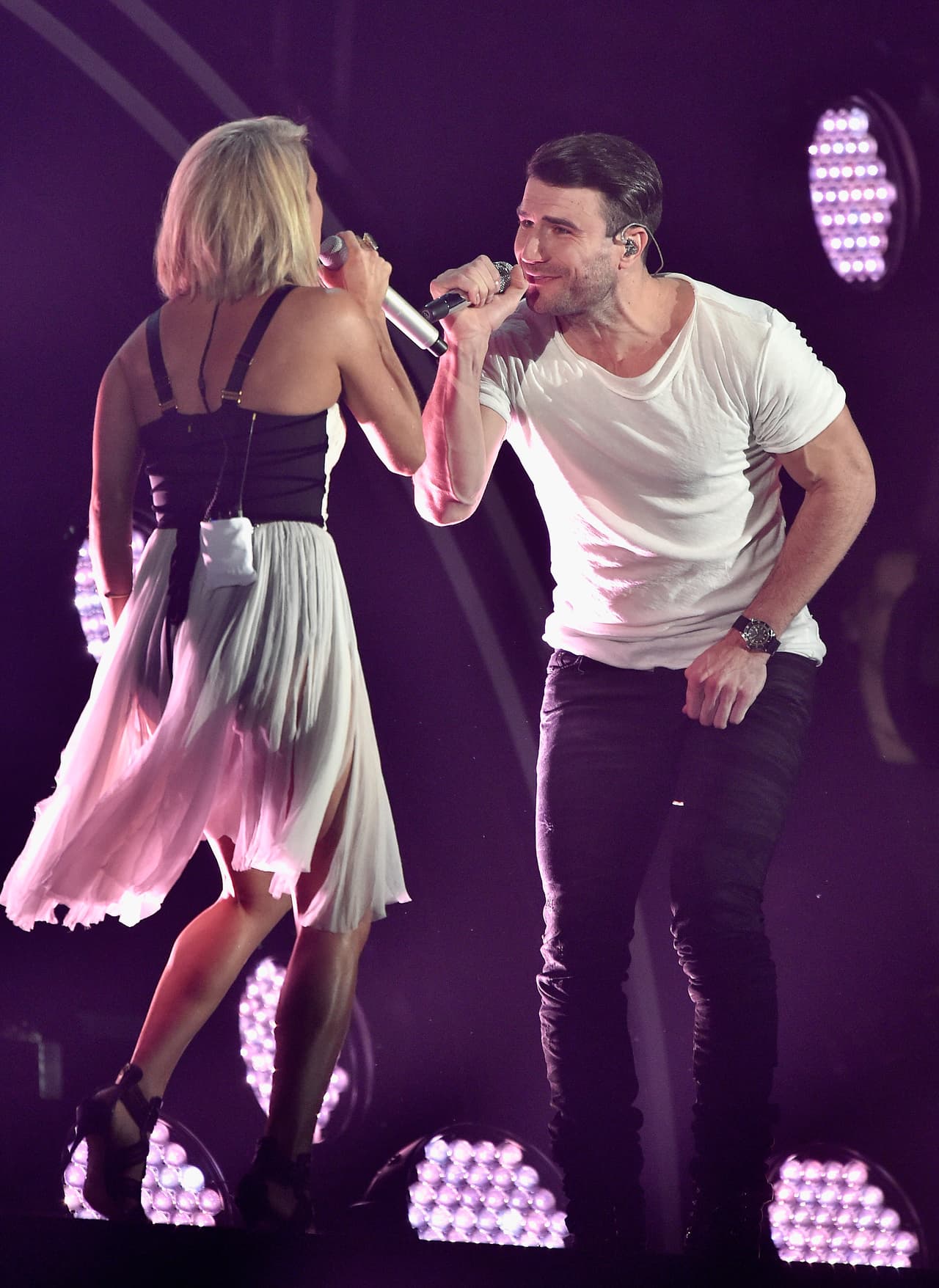 Ellos lograron una empatía increíble en la edición 58 del GRAMMY.