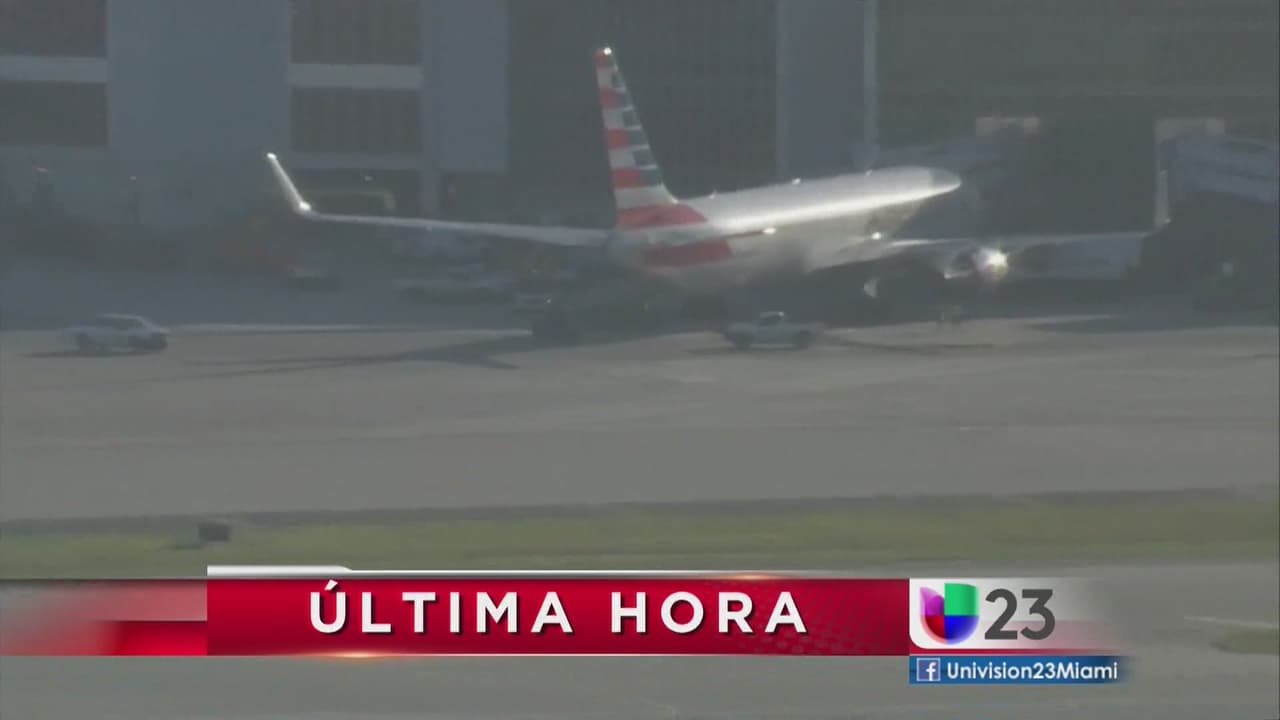 Movilizan escuadrón de bombas a Aeropuerto Internacional de Miami
