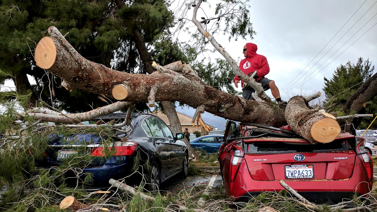 Cuatro muertos en una de las tormentas más poderosas que han azotado al sur de California