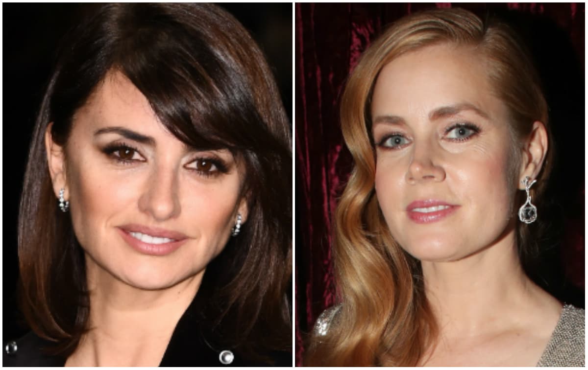 ¿Quién hubiera imaginado que
<b> Penélope Cruz</b> y 
<b>Amy Adams</b> tienen 
<b>42 añitos</b>?