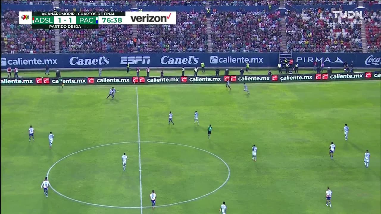 ¡GOOOL! Nicolás Ibáñez anota para Pachuca.
