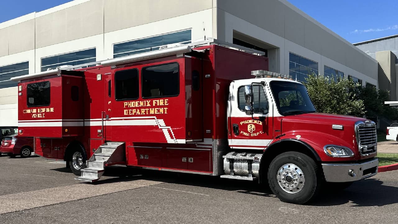 El incidente ocurrió en el 4219 de E Broadway Roda, en la sede de la empresa Nikola, el cual comenzó en un semi remolque.