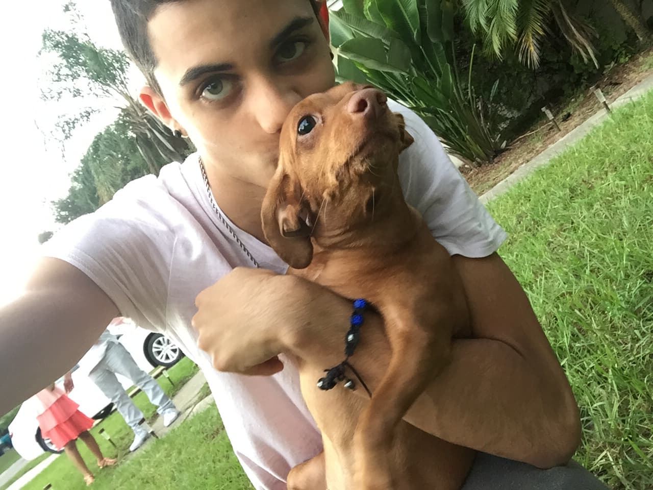 El cubano es un amante de los animales y no lo esconde. Sus dos grandes amores son Kiara y Nena. ¿Quién no se enamora de estas dos bellezas?