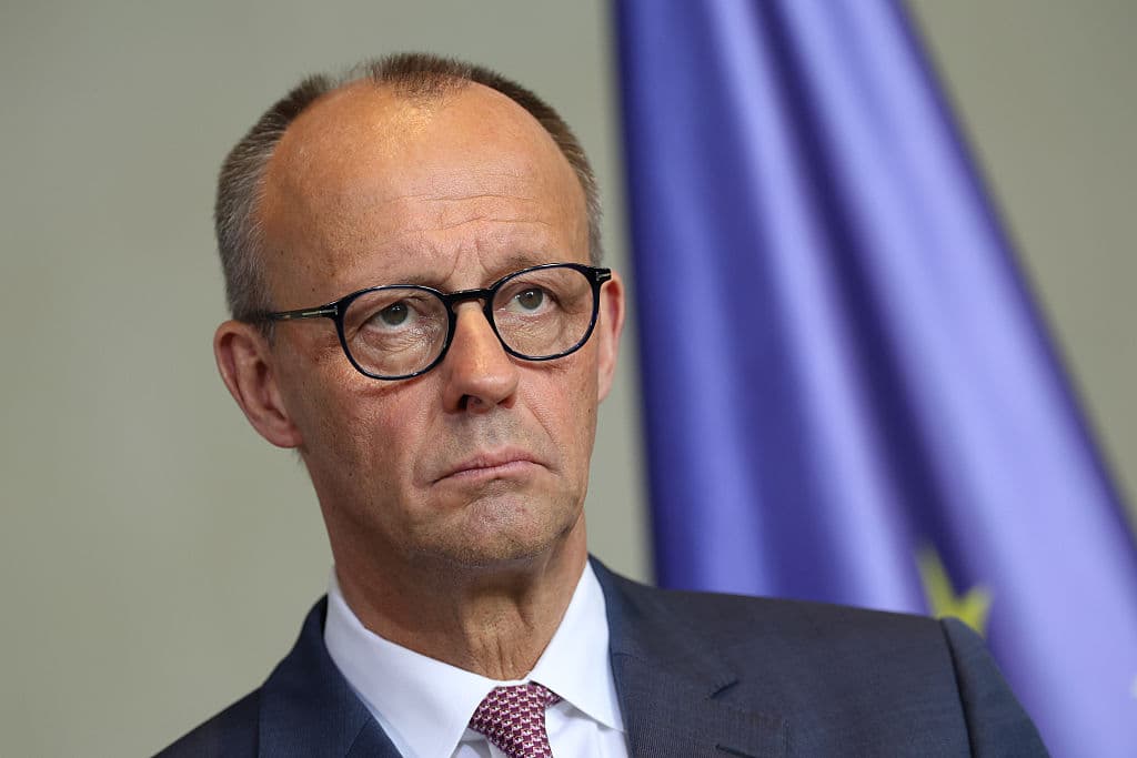El canciller alemán, Friedrich Merz.