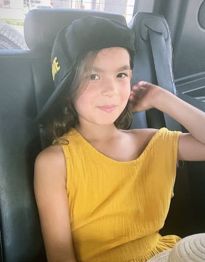 Alan Tacher es el orgulloso papá de 5 hijos, Michelle es la más pequeña de las mujercitas, pero ya se siente una niña grande.