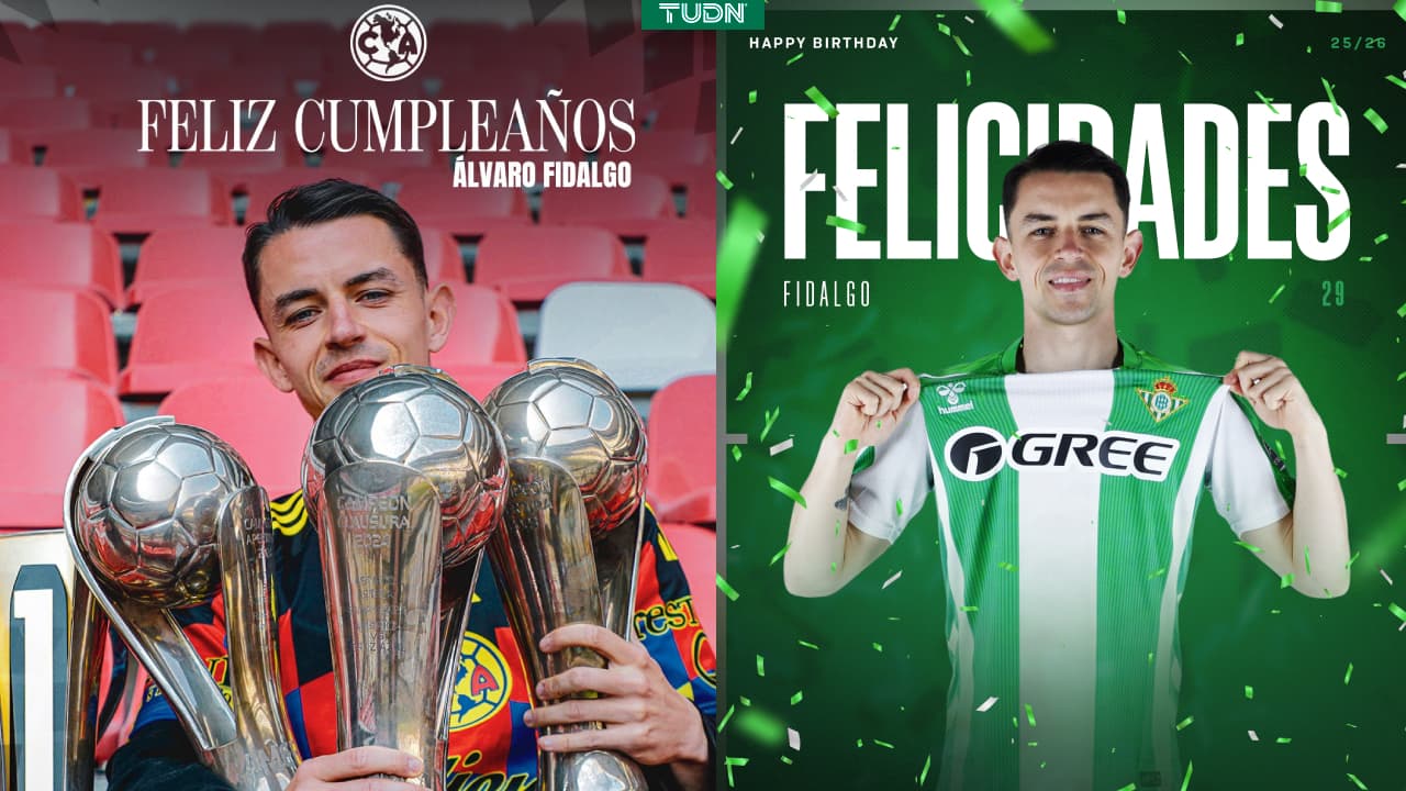 América no olvida a Álvaro Fidalgo y lo felicita por su cumpleaños