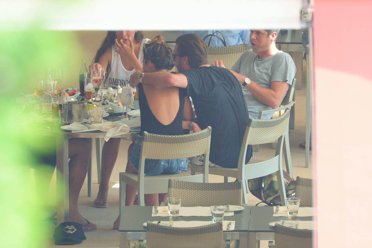 Parece que no necesitó de ella para pasarla bien en Mónaco.