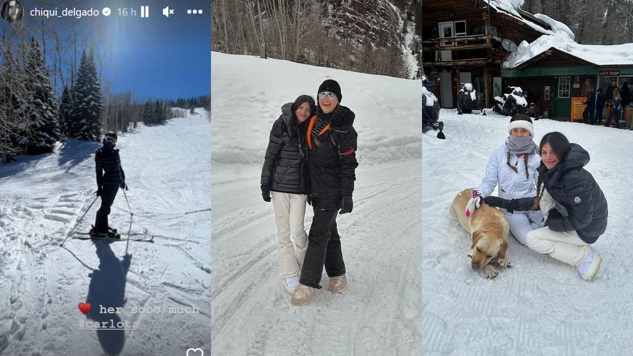 Carlota, la hija menor de 'Chiqui' Delgado, acompañó a la pareja en su escapada de 'spring break'.