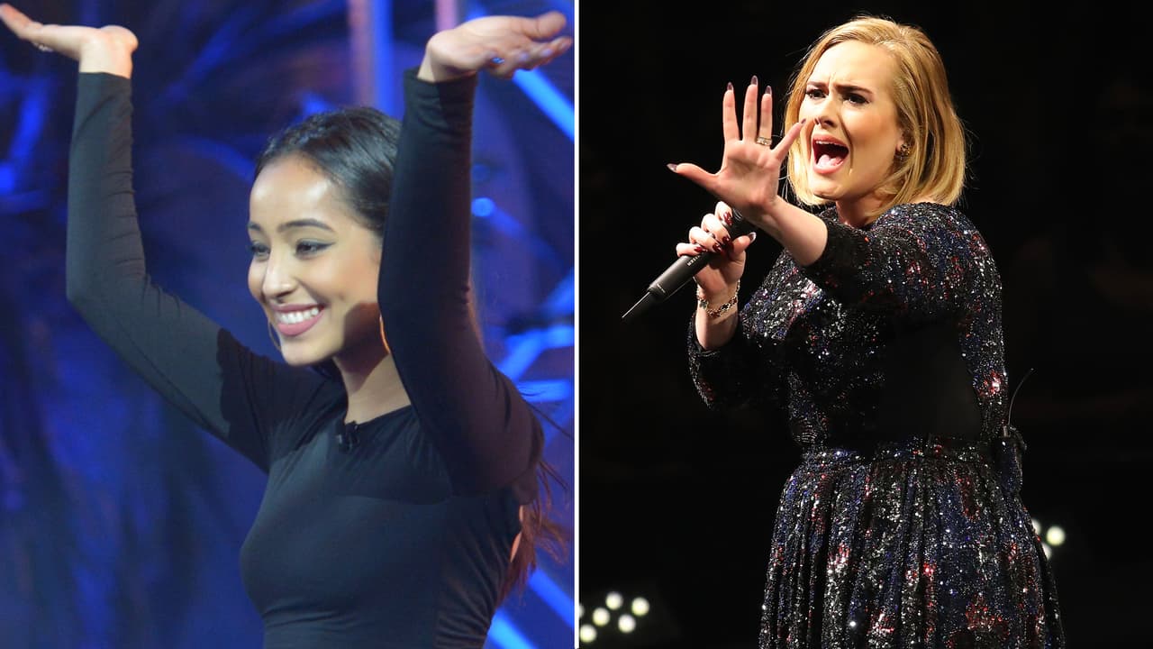 Kimberly quiere cantar con la intérprete de "Hello".