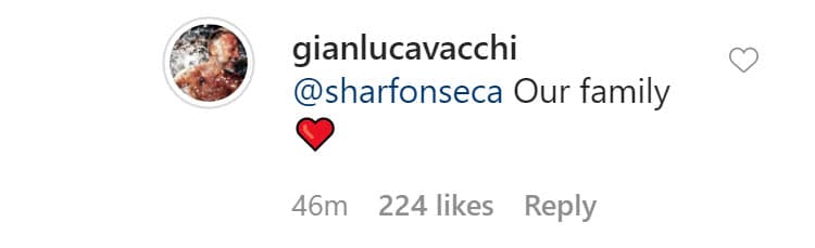 Vacchi replicó con un sencillo 
<b><a href="https://www.univision.com/famosos/gianluca-vacchi-aun-no-tiene-un-hijo-como-kylie-jenner-pero-sometio-a-su-perro-a-un-reto-como-el-que-stormi-gano-video" target="_blank">"nuestra familia". </a></b>
<br>