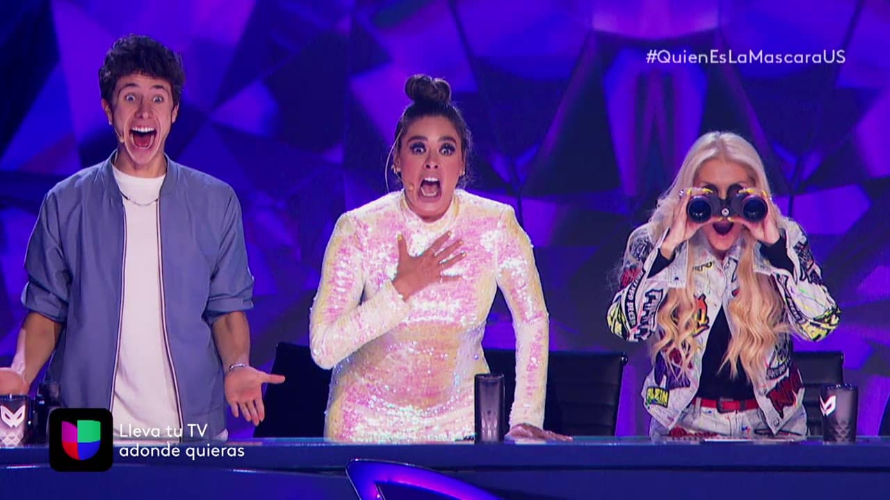 Los jueces reaccionaron sorprendidos al ver que esta estrella dio vida a este simpático personaje.