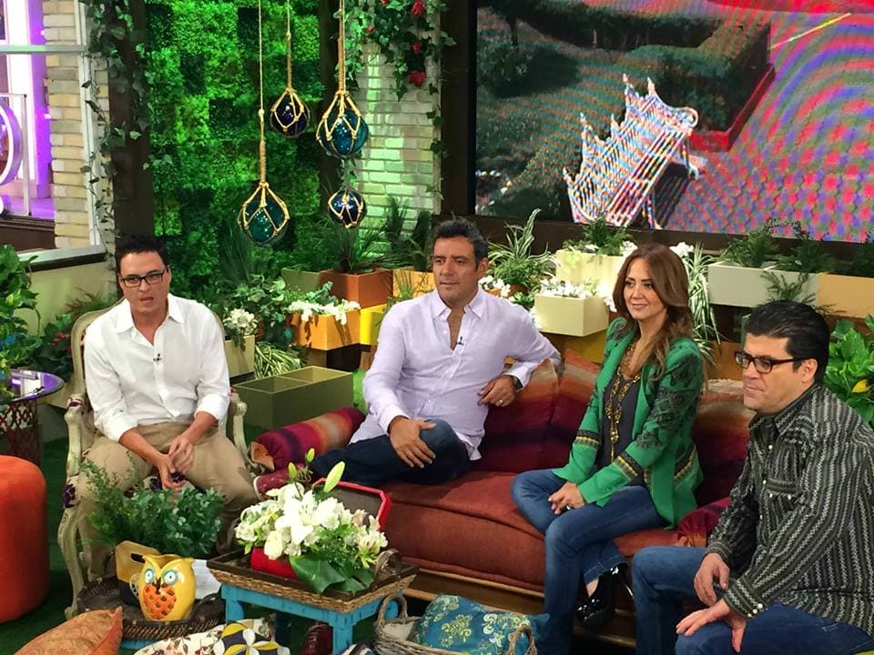 Morris, Héctor, Andy y Burrito muy distraídos.