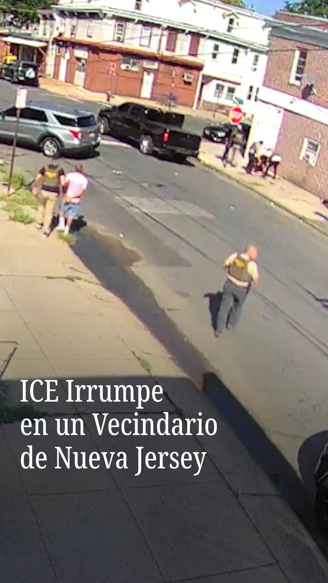 ICE irrumpe en un vecindario de Nueva Jersey