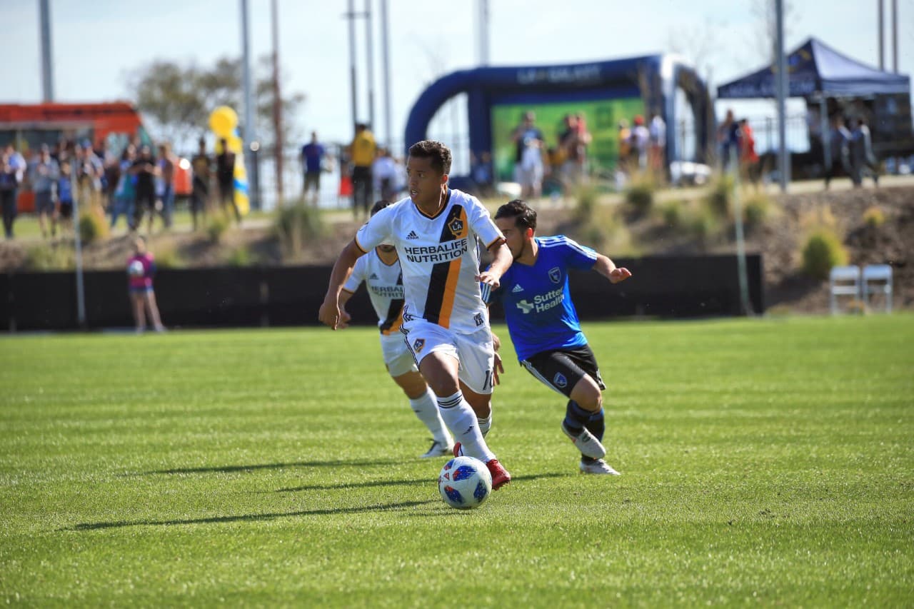 Tras gran susto con Giovani Dos Santos, LA Galaxy perdió ante San José (2-4) en pretemporada