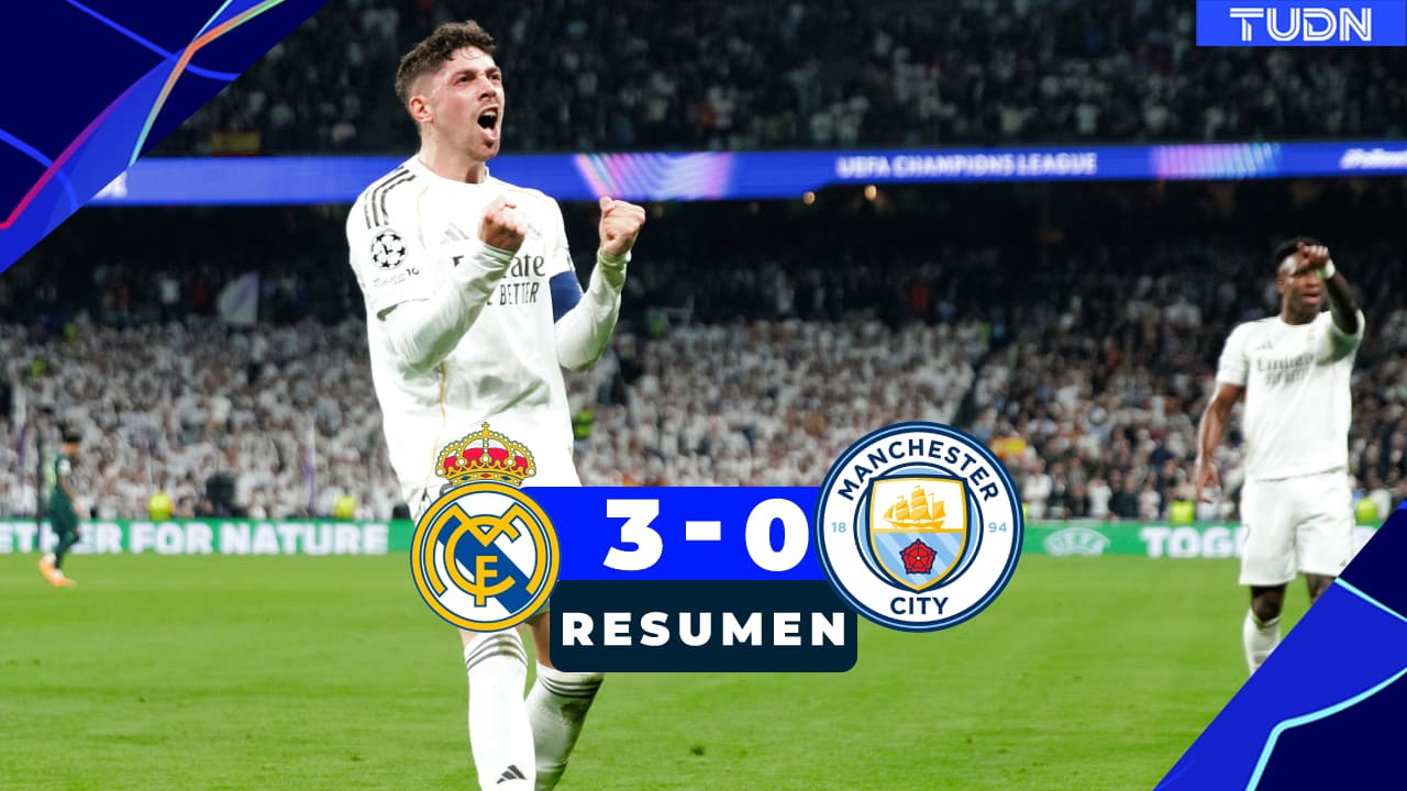 Real Madrid vs. Manchester City EN VIVO: Fede Valverde marca histórico hat-trick para ganar la ida de Octavos de Final