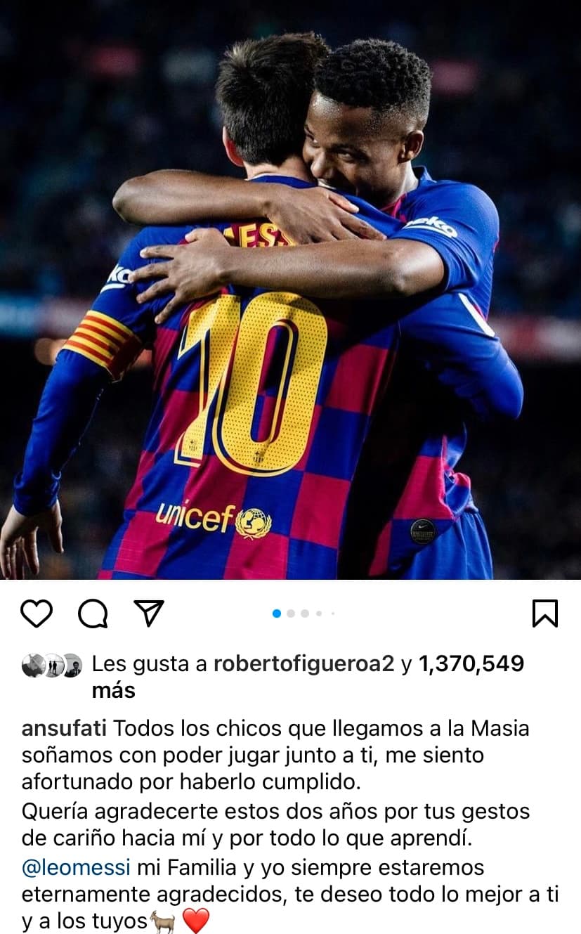 Se termina un ciclo histórico dentro del futbol y las redes sociales se inundan con mensajes de apoyo y despedida para Lionel Andrés Messi Cuccitini.