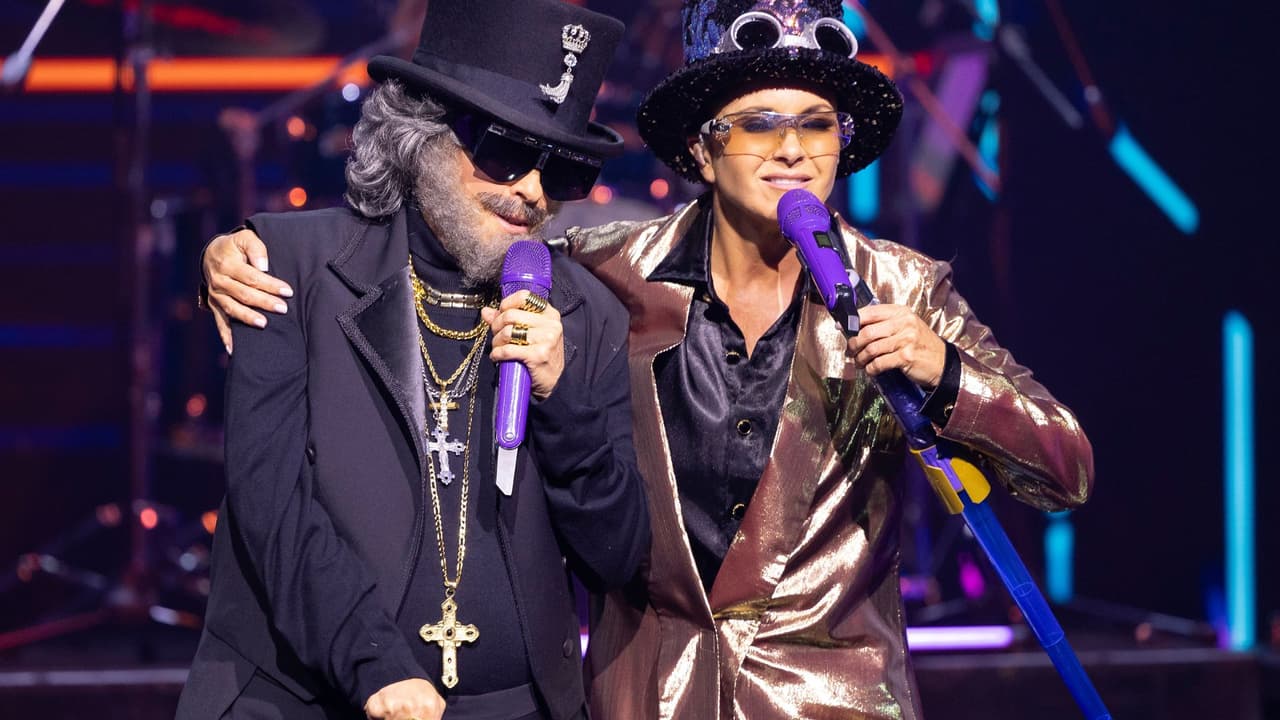 La noche se la llevaron Yuri y Lucero imitando al Tour Amigos - Juego de Voces 2025