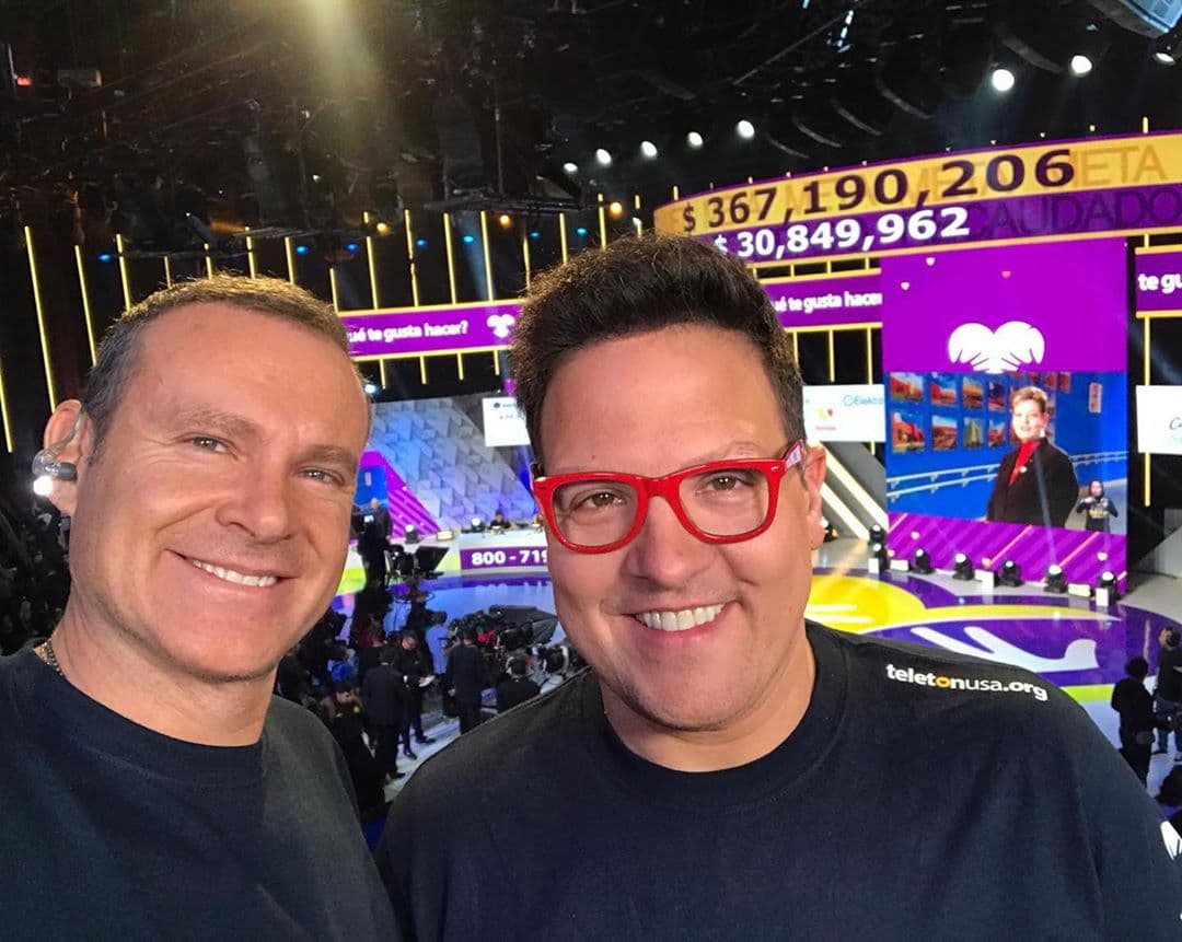 Por su parte, Alan Tacher y Raúl González estuvieron compartiendo en Instagram bellos momentos de su participación en el Teletón.