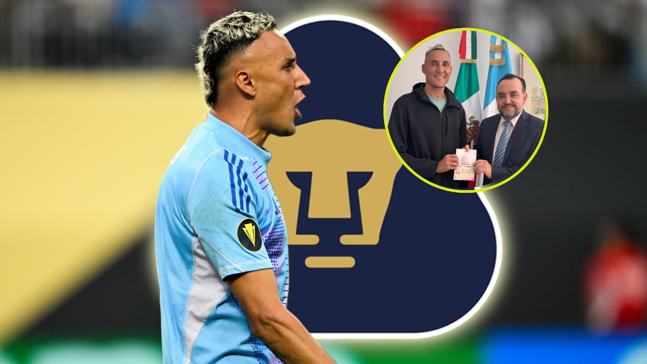 Pumas sonríe; Navas cumple con el primer requisito para ya debutar
