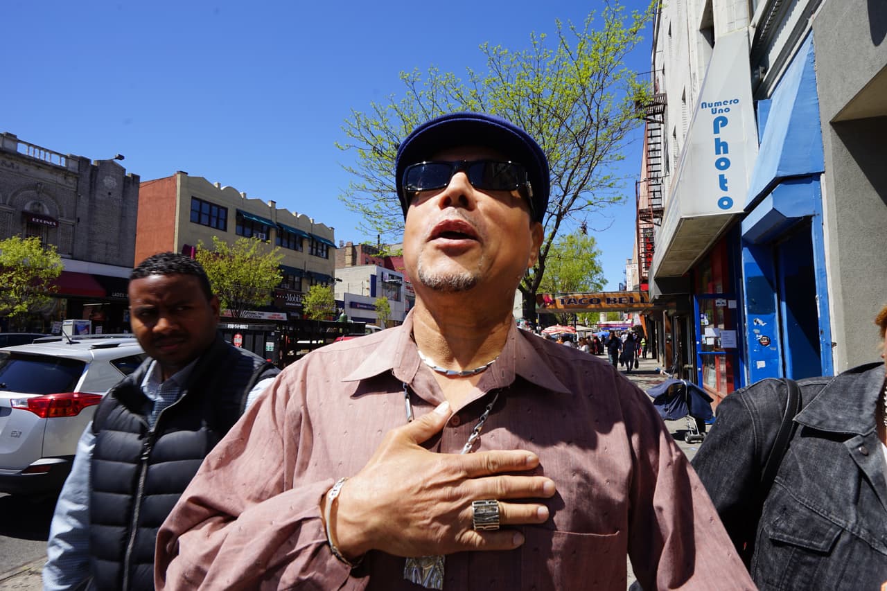 “Popeye” cantó para conmemorar el cumpleaños de Tito Puente.