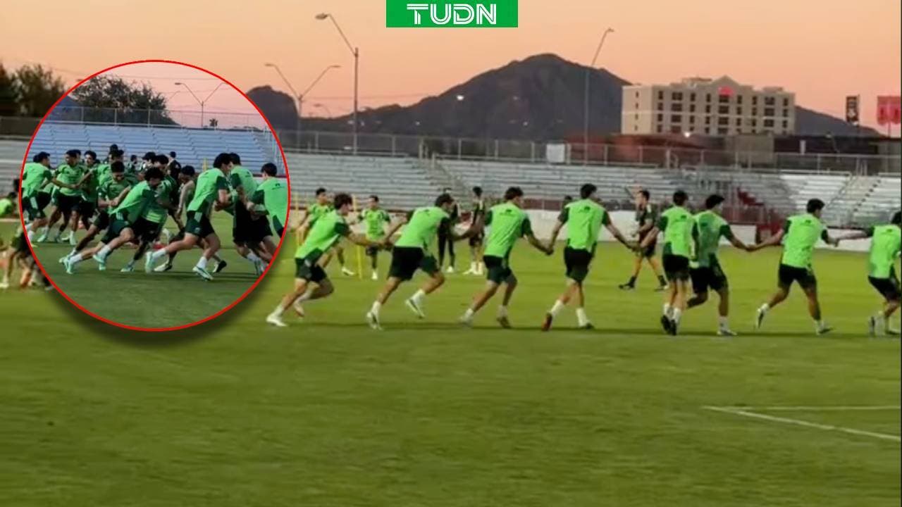 La Selección Mexicana entrena de una manera muy peculiar previo a EUA