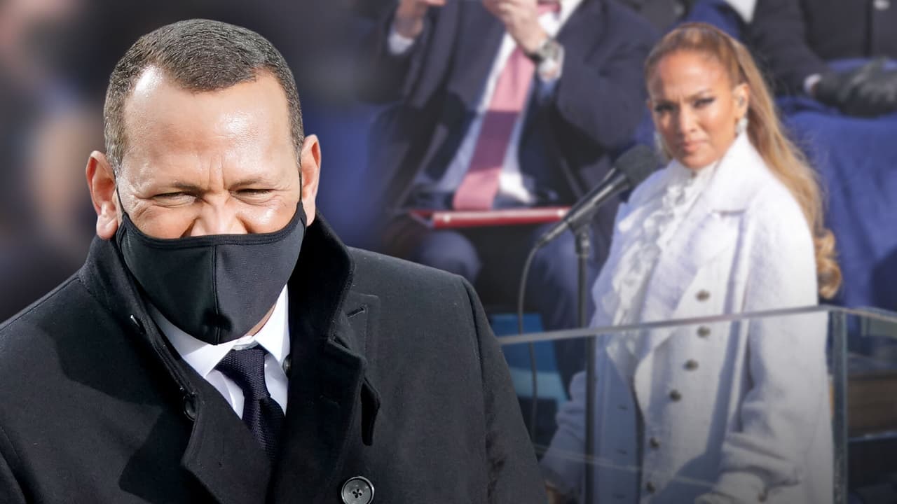 Jennifer López hizo historia en la inauguración de Biden, pero A-Rod disfrutó: 13 fotos que lo dejan claro