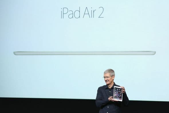 Tim Cook arrancó el anuncio de la nueva tableta de Apple al citar las 225 millones de unidades vendidas.