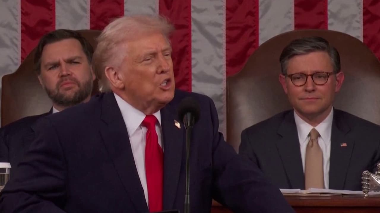 "En los primeros 10 meses terminé ocho guerras": Presidente Donald Trump ante Congreso