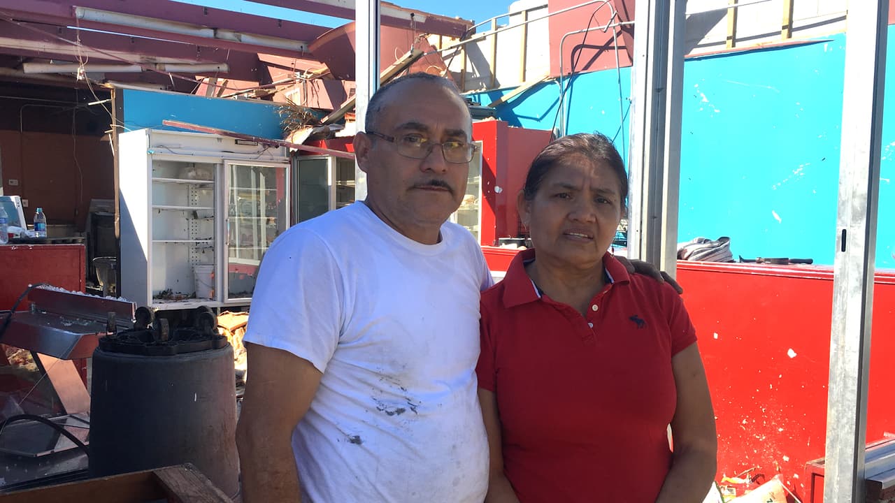 Los estragos de Michael: “Esto nos daba de comer y se fue en cuestión de horas”
