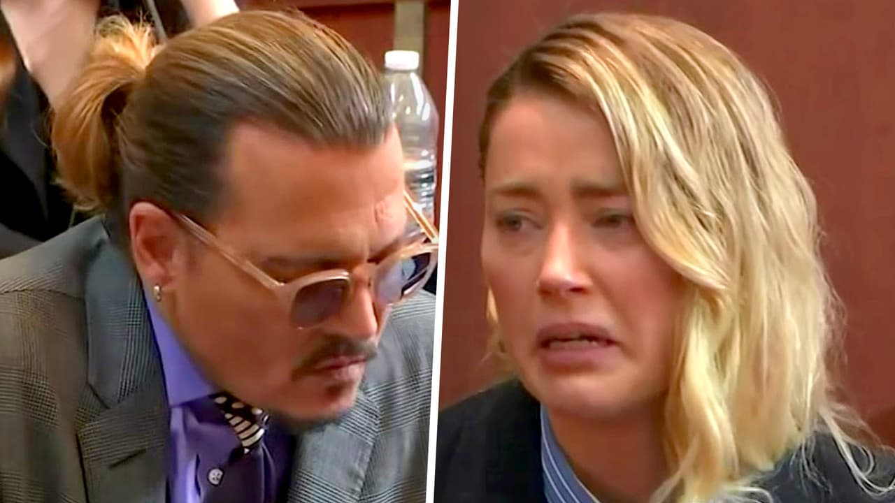 "Él ni la miró": las declaraciones de Amber Heard en la corte acusando a Johnny Depp de golpearla