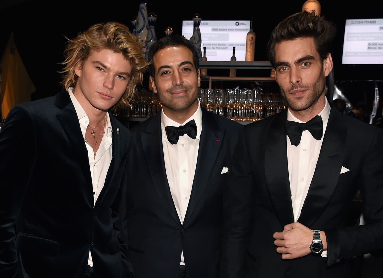 Jordan busca convertirse en actor, siguiendo los pasos de colegas como Jon Kortajarena (a la izquierda), quien debutó en el cine en 2009 en la película película 
<i>A single man</i>, dirgida por el diseñador y director de cine Tom Fors y donde compartió metraje con Colin Firth y Julianne Moore.