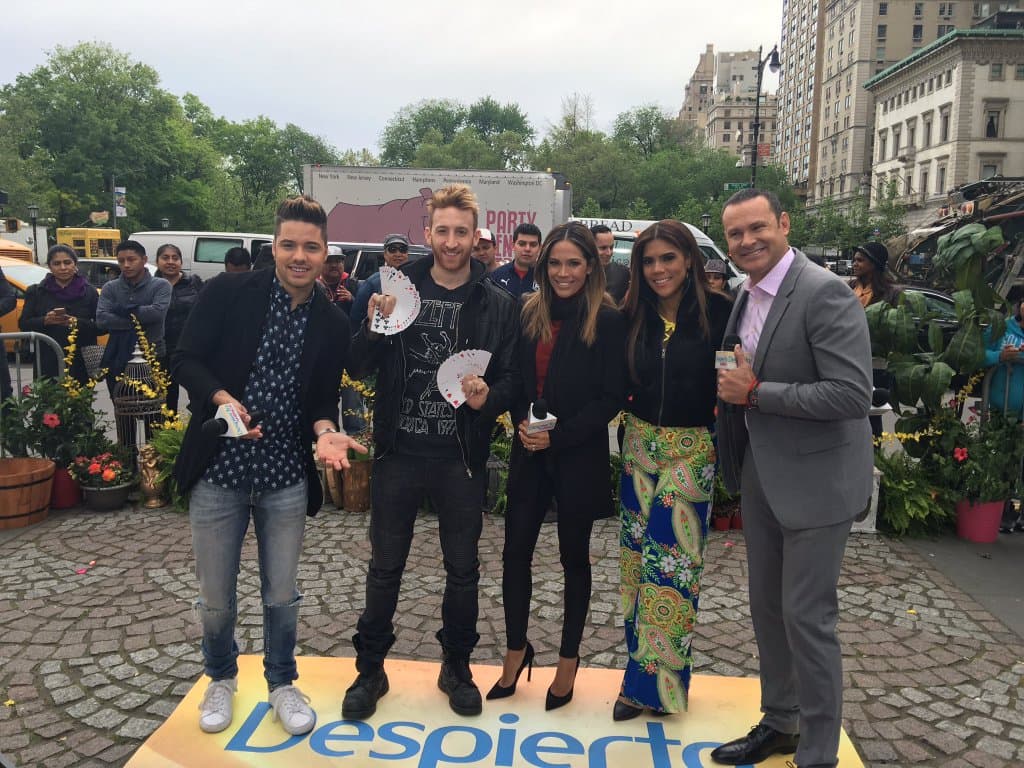 ¿Les gustó el número de nuestro ilusionista?