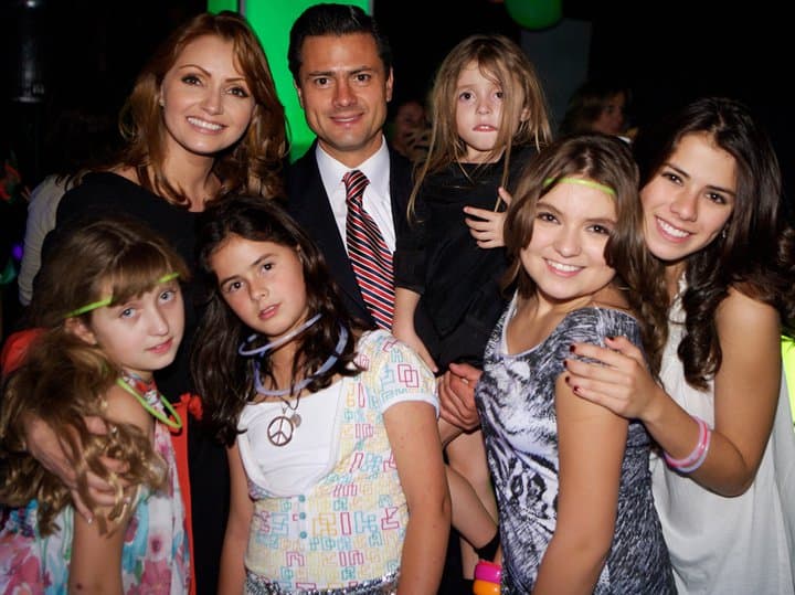 Ahora Angélica es la esposa de Enrique Peña Nieto, el presidente de México.