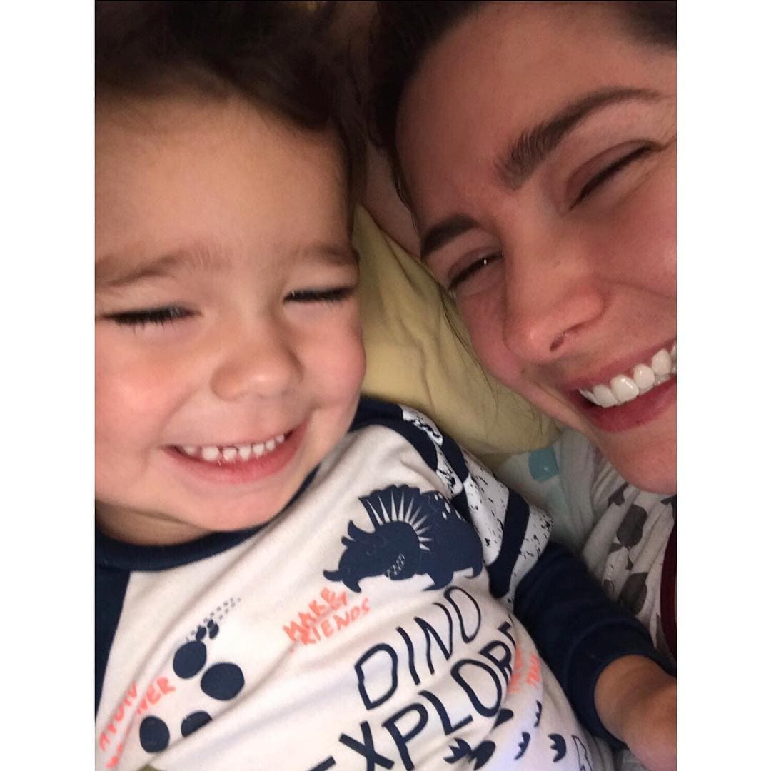 "Lo amo con toda mi alma, estoy enamorada de él, él está enamorado de mí, es lo que más felicidad me da", aseguró la actriz.