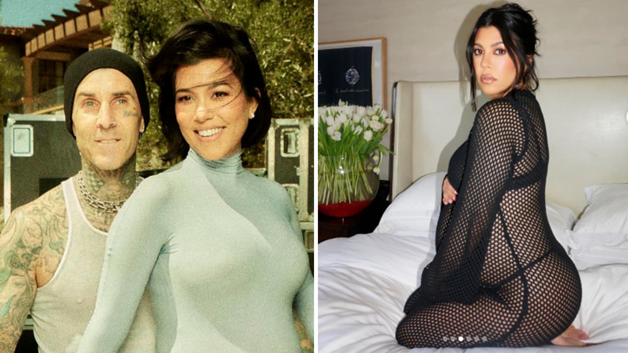 Kourtney Kardashian cuenta cómo enfrenta las críticas de su embarazo por su edad: tiene 44 años