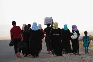 El avance de la insurgencia sunita en Irak desencadenó un nuevo éxodo de refugiados.