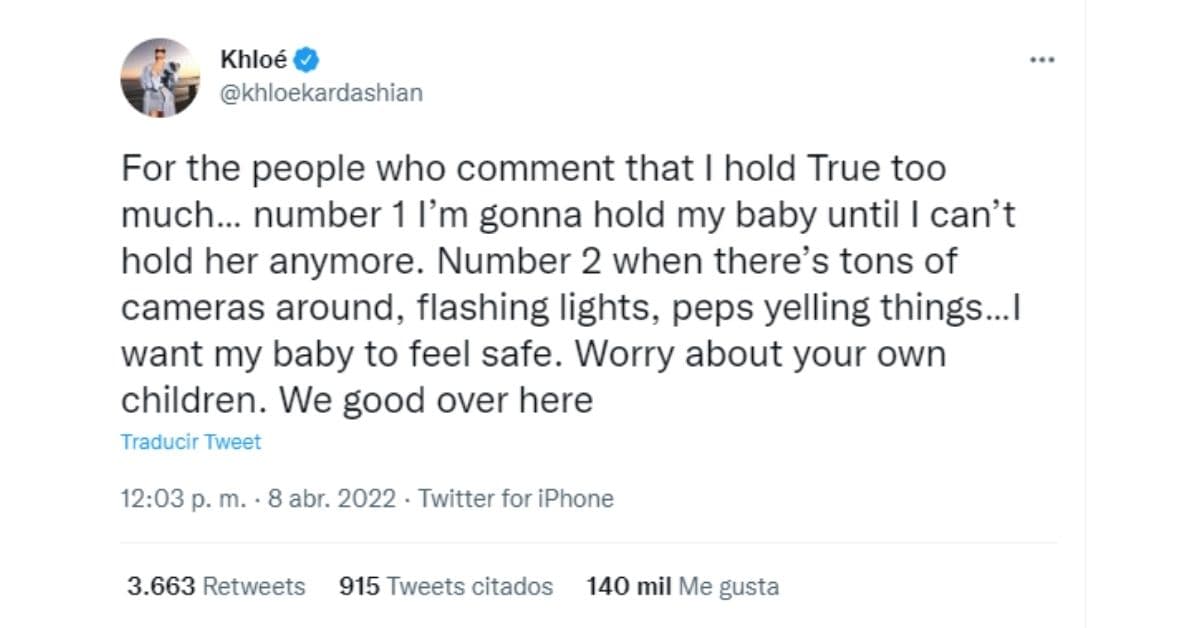 tuit Khloé Kardashian