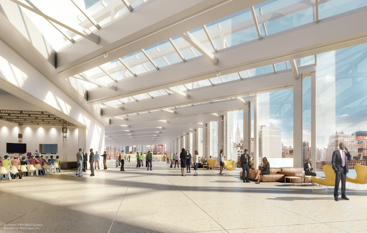 Estas son las imágenes reveladas del proyecto de remodelación de Penn Station en Manhattan.