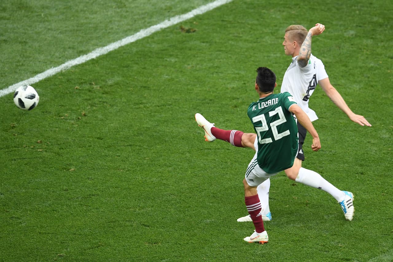 Gol de Hirving Lozano contra Alemania