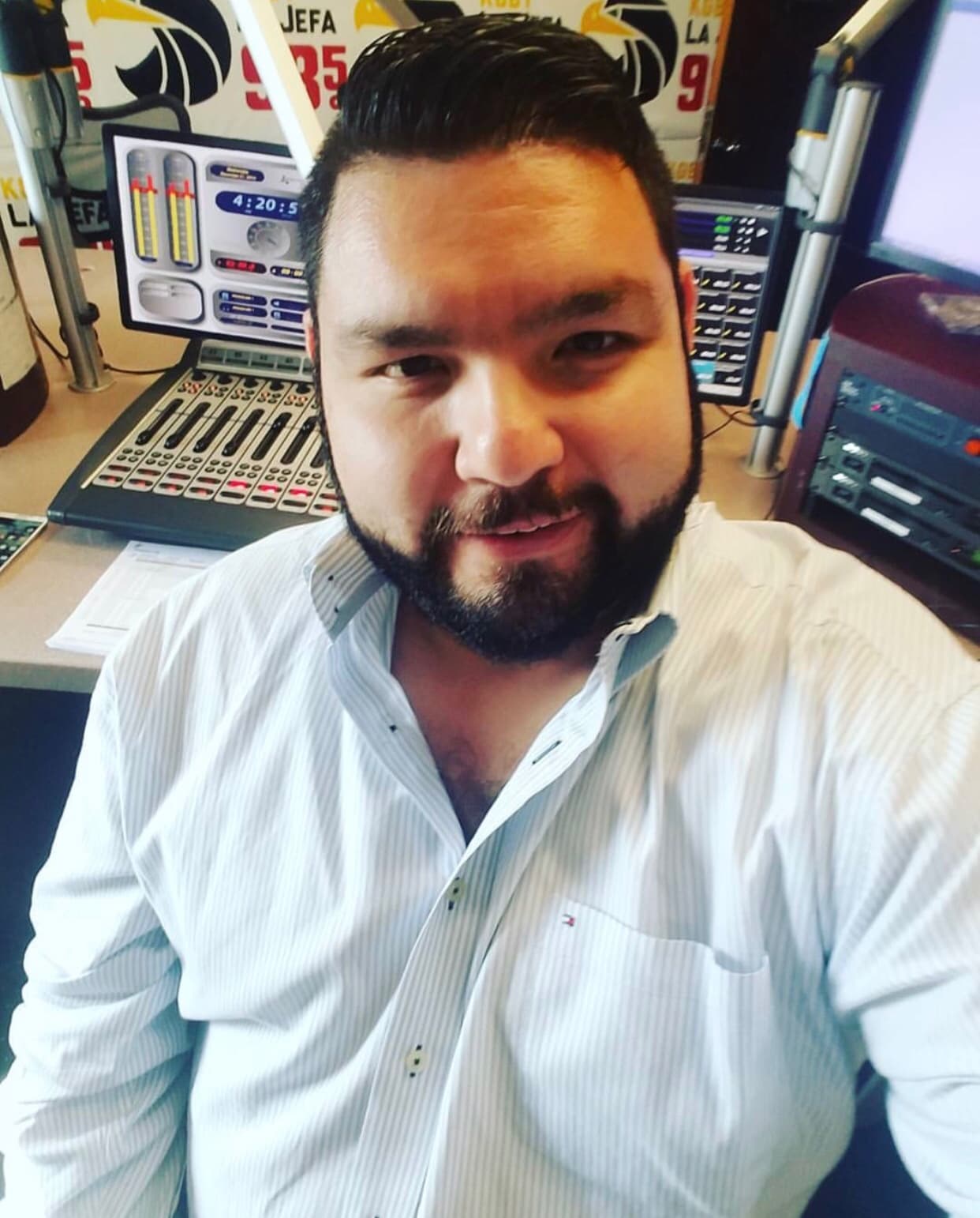 Cuando trabajas nunca es mal momento para una fotografía.