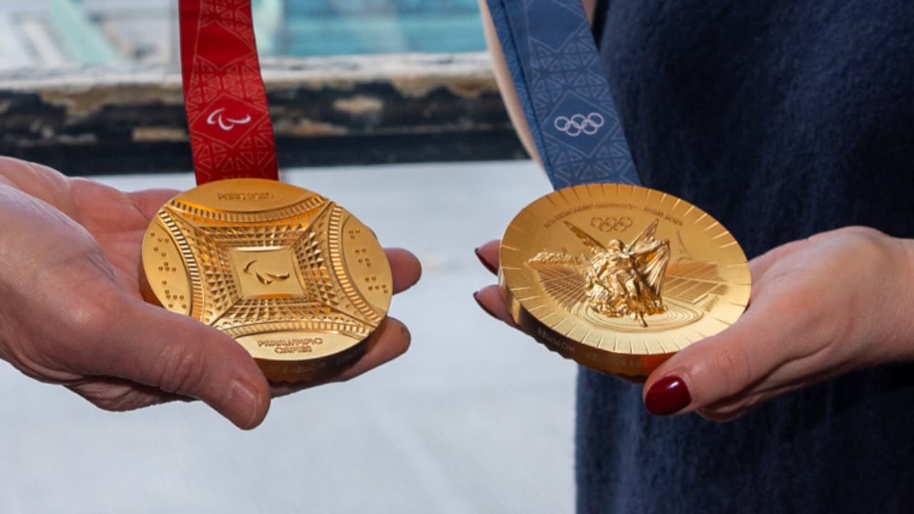 Medallas olímpicas, París 2024.